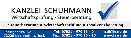 Steuerberatung Kanzlei Schuhmann