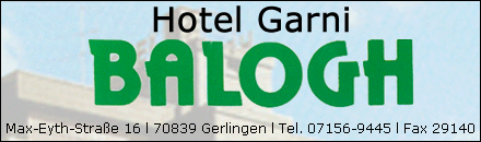 Hotel Garni Balogh Gmbh Gerlingen