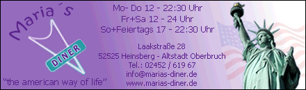 Marias Diner Heinsberg Altstadt Oberbruch