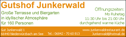 Gutshof Junkerwald Niederw&uuml;rzbach am See