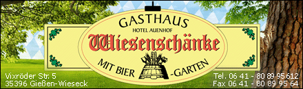 Gasthaus Hotel Auenhof Wiesensch&auml;nke Gie&szlig;en