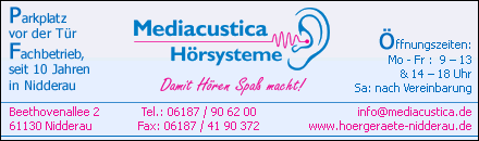 Mediacustica H&ouml;rsysteme Nidderau