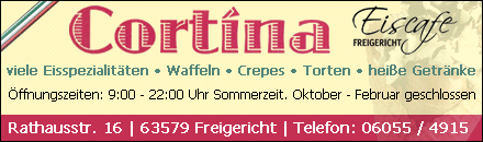Eis Café Cortina Freigericht