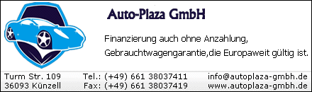 Auto-Plaza GmbH Künzell