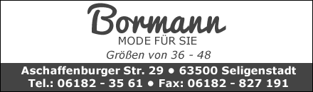 Bormann Mode für Sie Seligenstadt