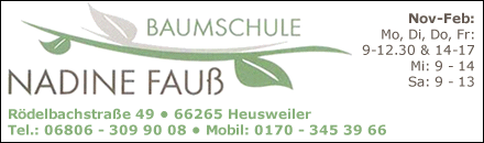 Baumschule Nadine Fauß Heusweiler