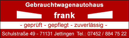 Autohaus Frank Jettingen