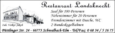 Restaurant Landsknecht - Saarwellingen